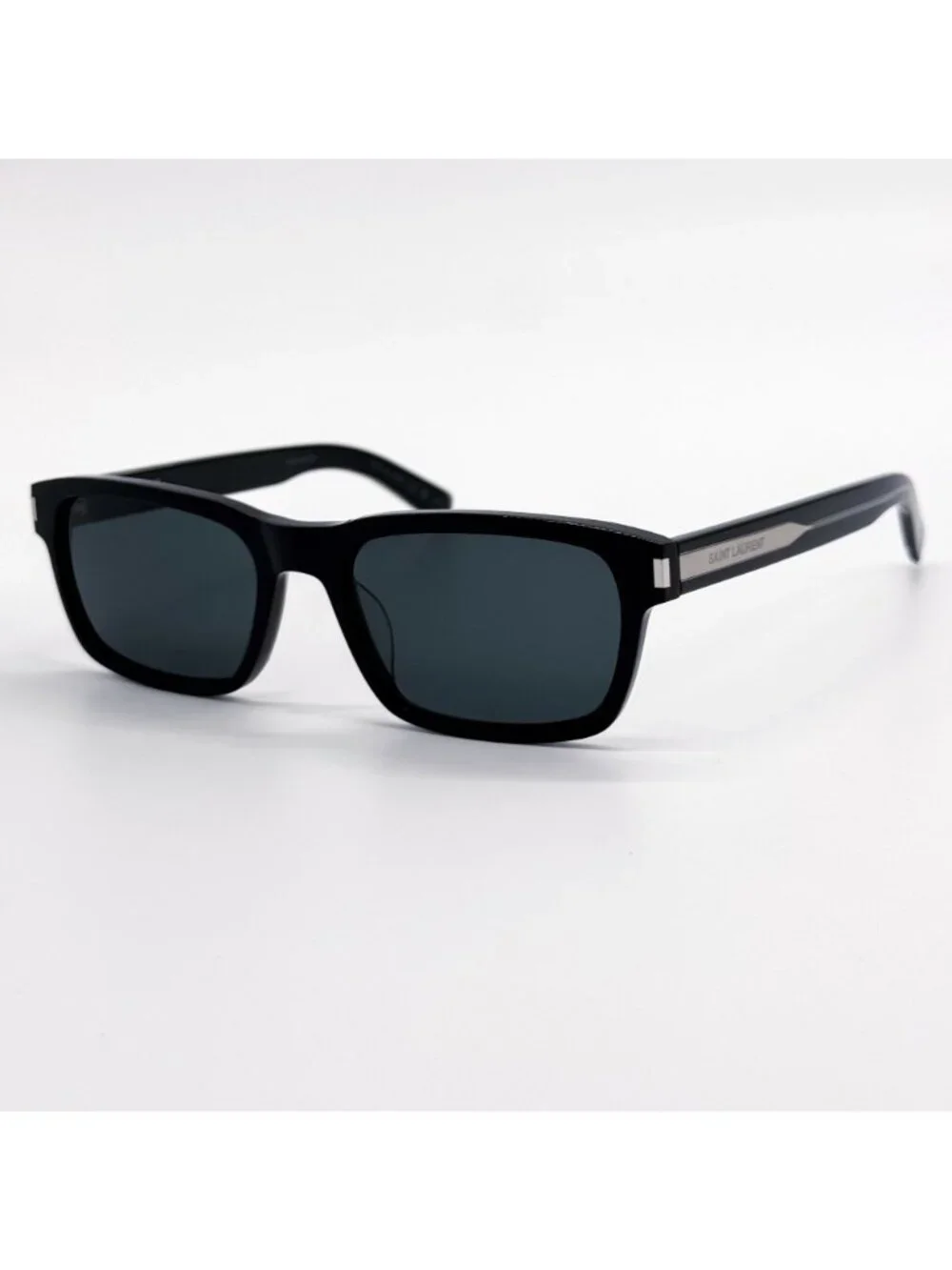 New Saint Laurent Sunglasses SL662 001 Black Square Eyewear